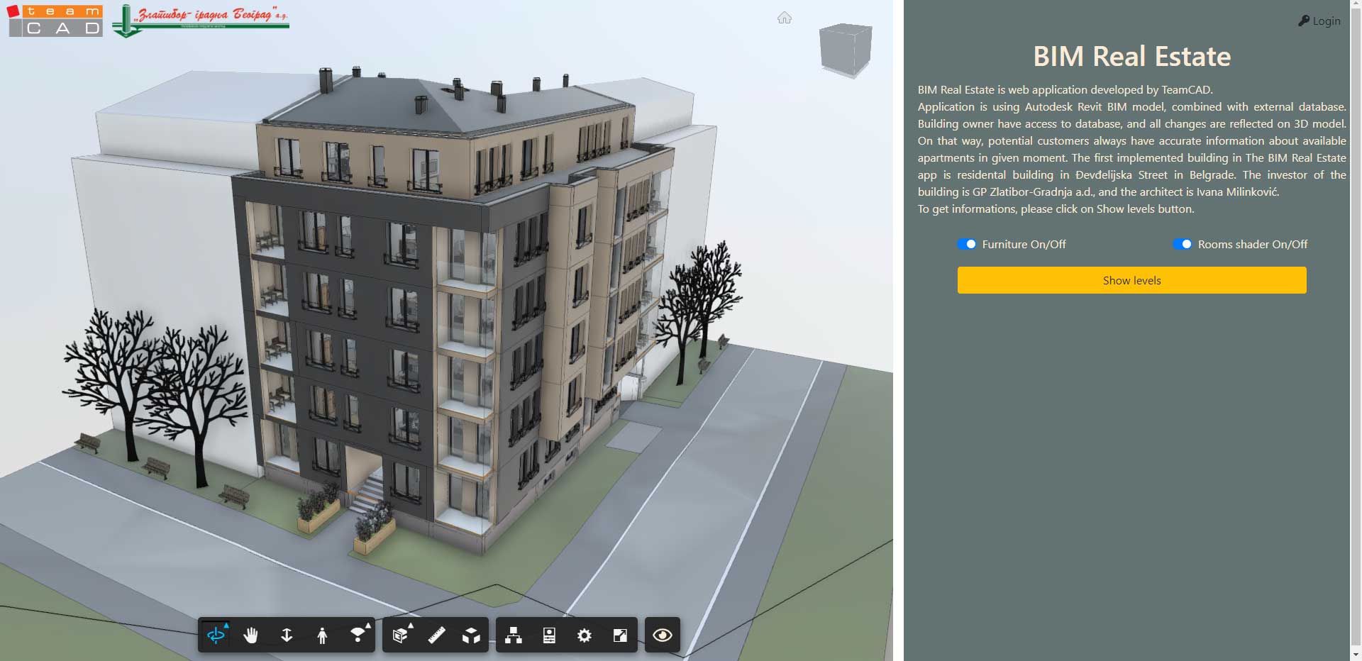 BIM Real Estate app (BRE)