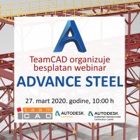 TeamCAD Advance Steel webinar