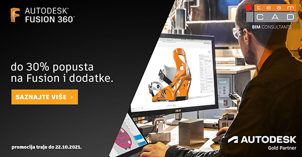 PROMOCIJA: do 30% popusta na Fusion 360 i dodatke