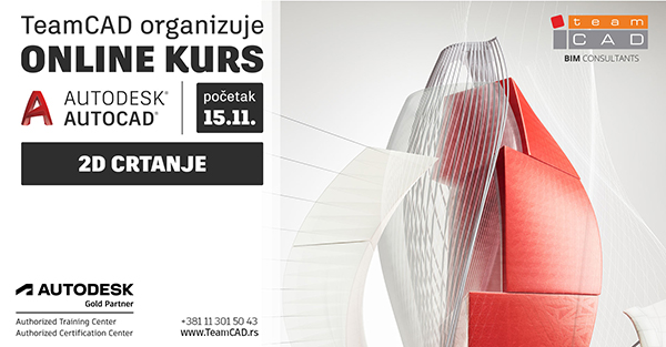 Online kurs AutoCAD 2D crtanje 