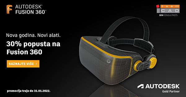 Fusion 360 promo - 30% popusta
