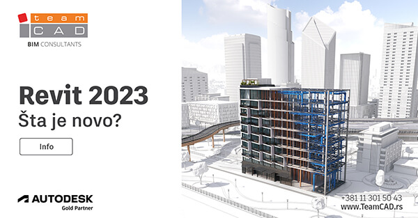 Revit 2023 - Šta je novo?