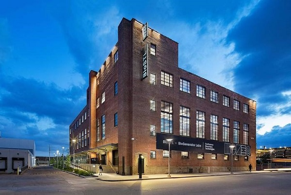 Sent Luisu je kompanija Cortex Innovation Community zastarelu i zanemarenu industrijsku četvrt koja se prostire na preko 80 hektara transformisala u centar za preduzetništvo kombinovane namene. Ljubaznošću HOK.