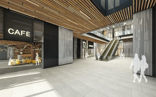 Render glavnog hola u AMC. Ljubaznošću WONG TUNG GROUP.