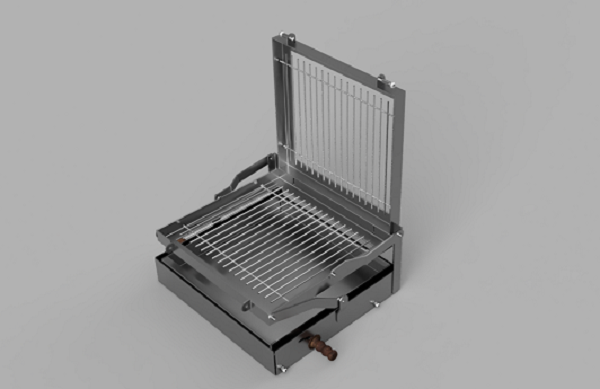 Render roštilja na kojem je rađeno sa studentima