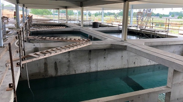 Izgradnja novih bazena 7 i 8 je tekla po planu, uprkos smetnjama zbog COVID-19. Oba bazena su bila u funkciji do proleća 2020. godine, a završni radovi su obavljeni kasnije tokom 2020.