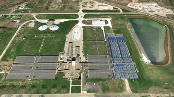 Render novih bazena 7 i 8 na lokaciji prikazani desno od postojećih objekata plavom bojom.