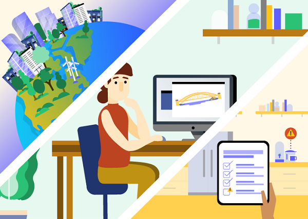  Tri katalizatora podstiču prelazak na petlju povratnih informacija: ciljevi održivosti, evoluirajući modeli rada na daljinu i upravljanje objektima koje je zasnovano na tehnologiji.