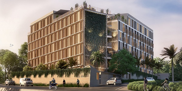 Render Zima Homes, stambenog projekta koji se gradi na preriferiji Najrobija. Ljubaznošću BuildX.