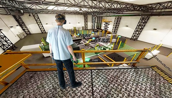 Nova fabrika Viessmann u Poljskoj koristi vizionarske alate kao što su proširena, mešovita i virtualna stvarnost, kao i 3D vizualizaciju i lasersko skeniranje. Ljubaznošću kompanije Viessmann.