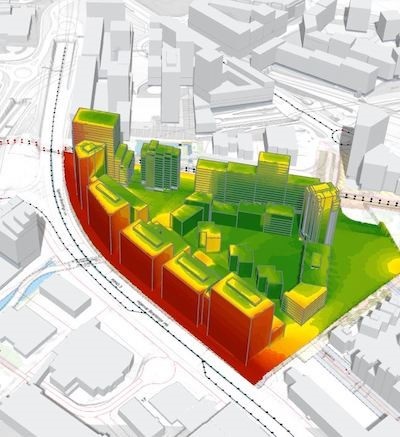  Analiza buke i softveru Autodesk Forma. Ljubaznošću kompanije Skanska.
